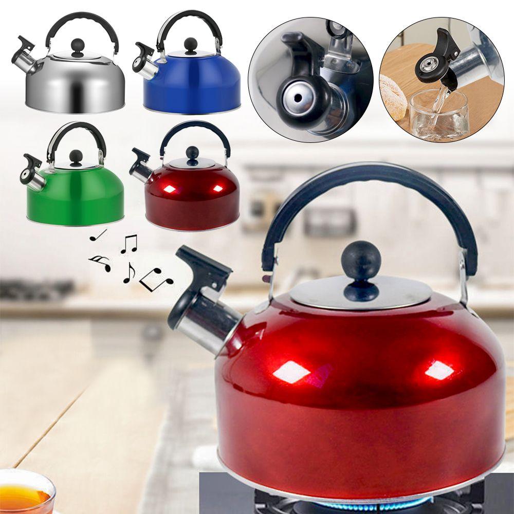 Restaurant Ergonomic Handle Stove Gas Water Kettle Teapot for Trips Whistling Kettle Teakettle