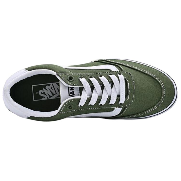 Vans Кроссовки Brooklyn LS Универсальные Удобные Низкие Кеды для скейтбординга Мужские Кроссовки Зеленые VN000D7QEN6