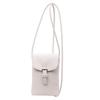 Women Pu Mini Crossbody Bag Phone Purse With Lock Clasp For Casual Outings Use