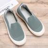 Summer Old Beijing Cloth Shoes Women's New Breathable Fly-woven Mesh Soft-soled Lazy Shoes Flat-soled Casual and Comfortable Mother Shoes