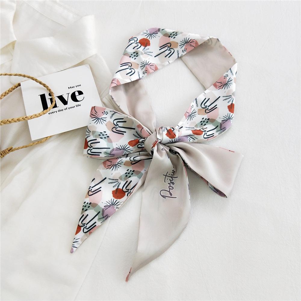 New Scarves Silk Scarves Women'S Spring And Autumn Season Long Decorative Professional Scarves Summer Thin Styles Paired With Shirts Stylish