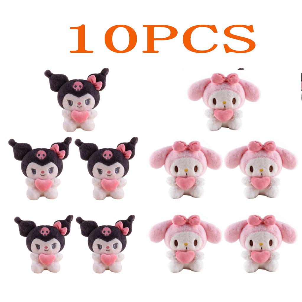*22 см Sanrio Куроми Подушка Kt Плюшевая Игрушка Девочки Мягкие Набивные Животные Игрушки Сердце Моя Мелоди Синнаморолл Набивная Кукла Подарки.