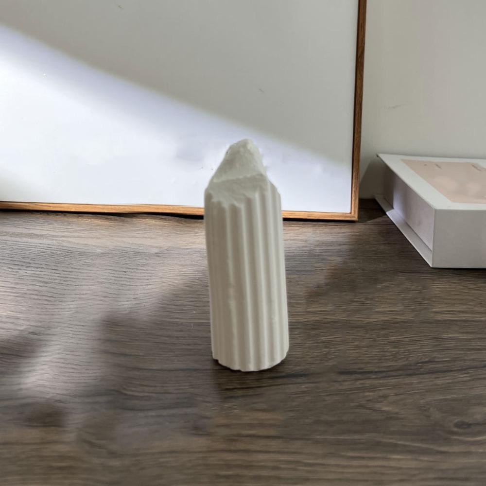 Exquisite Vintage Plaster Ring Holder White Gypsum Ring Display Rack  Photo Props