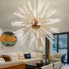 60 Headlights Dandelion Chandelier Lighting Pendant Lamp for Living Room Dining Room Home Decoration