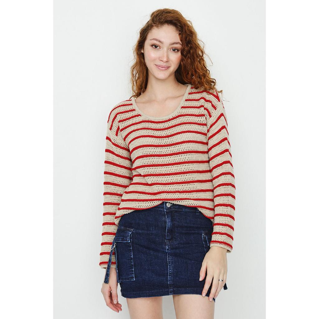 Женская синяя джинсовая мини-юбка с карманами-карго