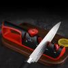 1PC Quick Knife Sharpener New 4-in-1 Whetstone, Kitchen Shears Adjustment Manual Tungsten Steel Household Knife Sharpener