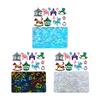 Unique Carousel Pendant Resin Molds Holographic Merry-Go-Round Earring Silicone Molds with Hole Jewelry Making Craft