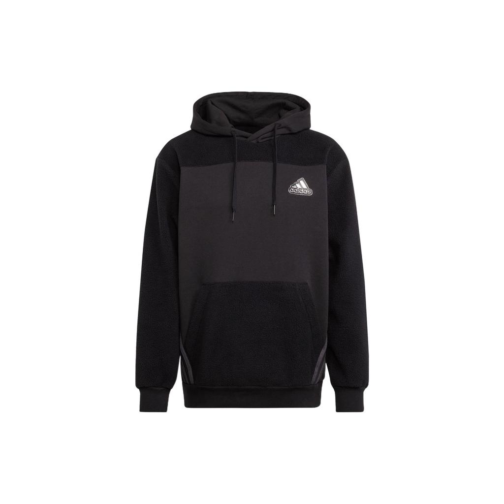 Adidas Essentials Holiday Pack Hoodie Black/Carbon Men Streetwear HL6901