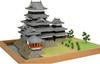Woody Joe 1/150 Matsumoto Castle Wooden Model Assembly Kit (Building)