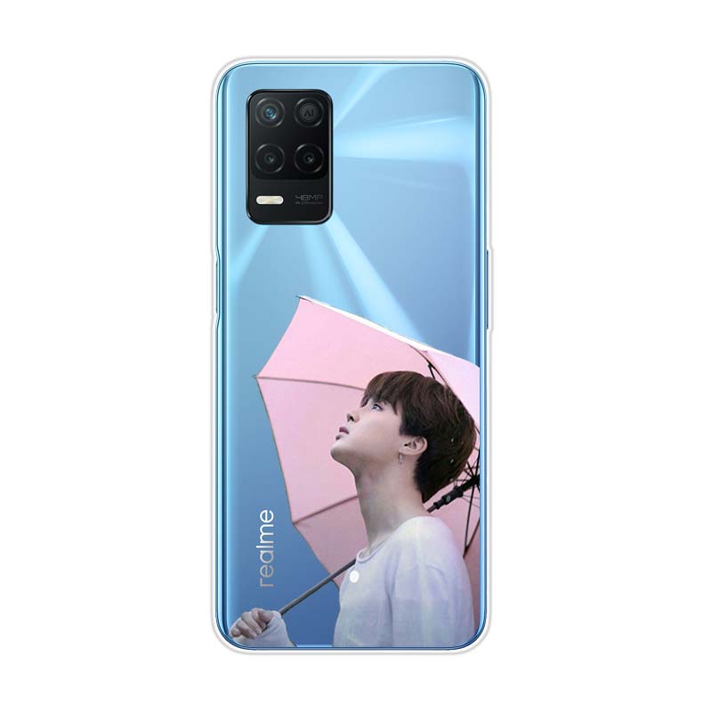 Чехол для телефона Love Yourself Flower Kpop для Realme 8 8i V3 V5 GT Neo Flash Edition Explorer Master Neo2 Narzo 30 50i 50A C21Y