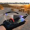 UV400 Sports Fashion Color Changing Sunglasses Anti-Splash Smart Photosensitive Sunglasses  Outdoor