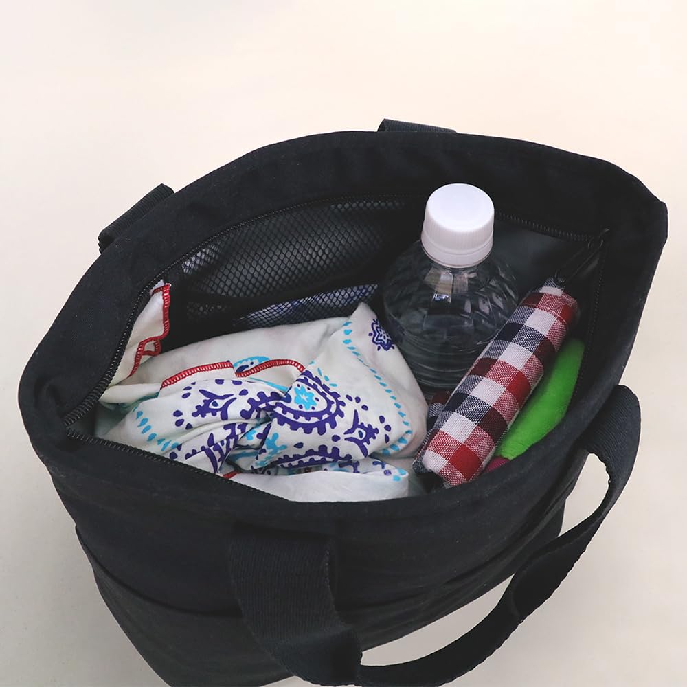 LIV PLUS Изолированная сумка-тоут для ланча Keepie, 8 л, Черная, LV-0021