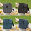 Japanese Style Insulated Food Carrier With Breathable Oxford Fabric And Multipurpose Storage