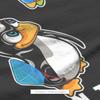 Linux Operating System Tux Penguin Man TShirt Butterfly Killer Illustration Fashion Basic T-Shirt Harajuku Streetwear Hipster