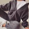 Fall and Winter Women's Fashion Warm Sports and Leisure Casual Sweater Set Plus Size