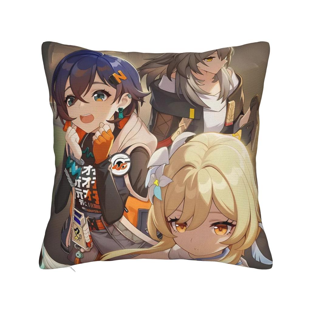 Zenless Zone Zero Pillow Covers Accessories Printed Cushion Cover Gift Throw Pillow Case Cover Home Multiple Sizes
