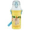 Children's Water Bottle, 480ml, Direct Drinking, Plastic, One-Touch Operation, Dishwasher Safe, Made In Japan, Curious George ZOO Design, for B