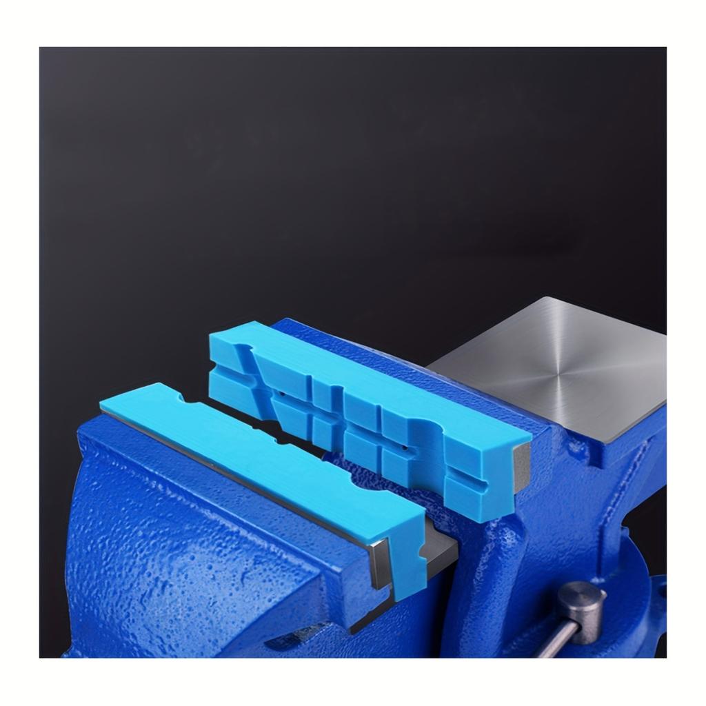 2pcs Magnetic Universal Table Vise Pliers Set with Non-slip Padding, Protective Cover, and Soft Accessories