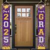 2025 Graduation Decorations - Class of 2025 Porch Banner Sign Congrats Grad Porch Banner, Graduation Party Decorations for Home/School Porch Door