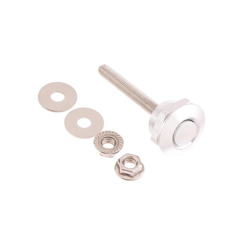 Универсальный 25 мм автомобильный кнопочный замок-клипса для капота, комплект быстросъемных защелок, внешние детали двигателя