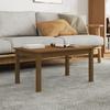 Coffee Table, Honey Brown, 80x50x40 Cm, Solid Pine Wood