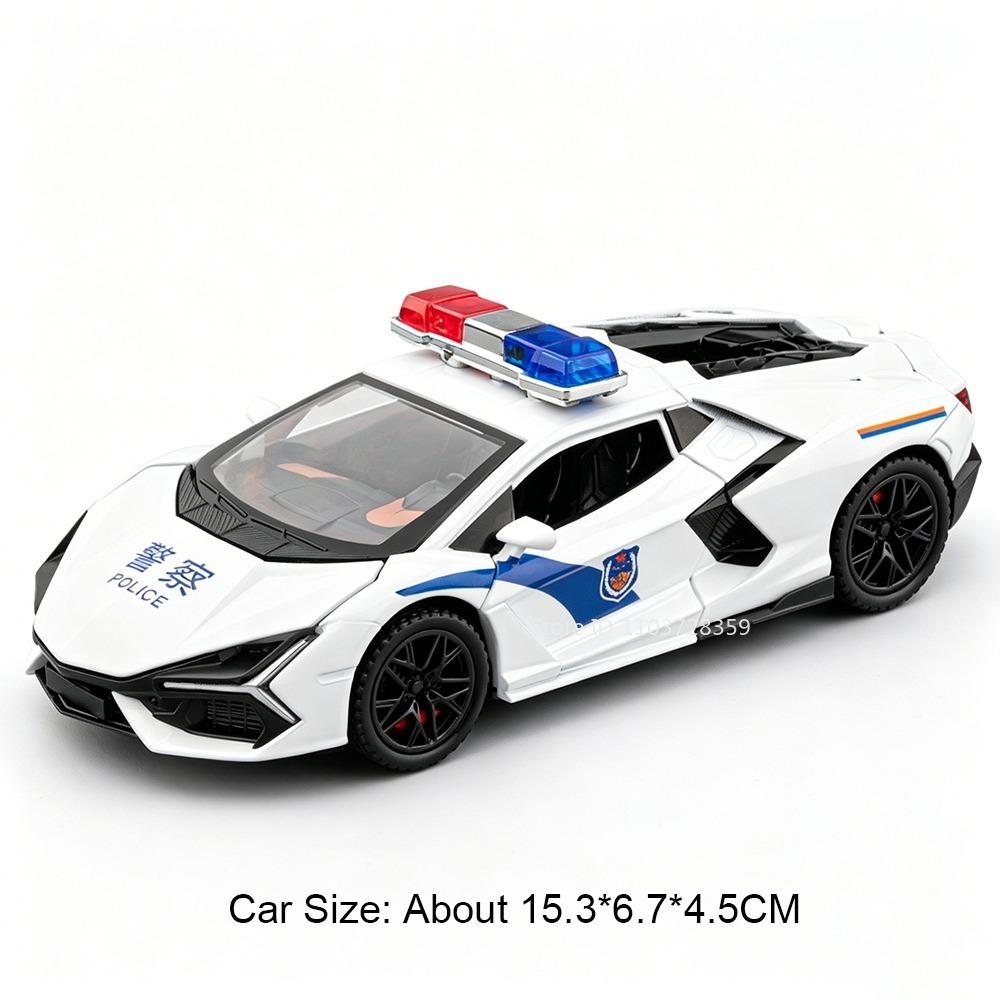 1:32 Revuelto SVJ63 Модель Спортивных Автомобилей Сплав Литье под Давлением Симуляция Суперкаров Звук Свет Двери Открываются Оттянуть Назад для Детей Образовательный Развлекательный
