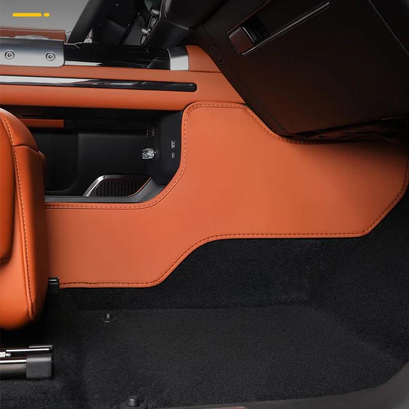 Для JETOUR G700 2025+ Защитная накладка на порог двери Со стороны пассажира Коврик в бардачок Кожаный защитный коврик Обновление интерьера Автоаксессуары
