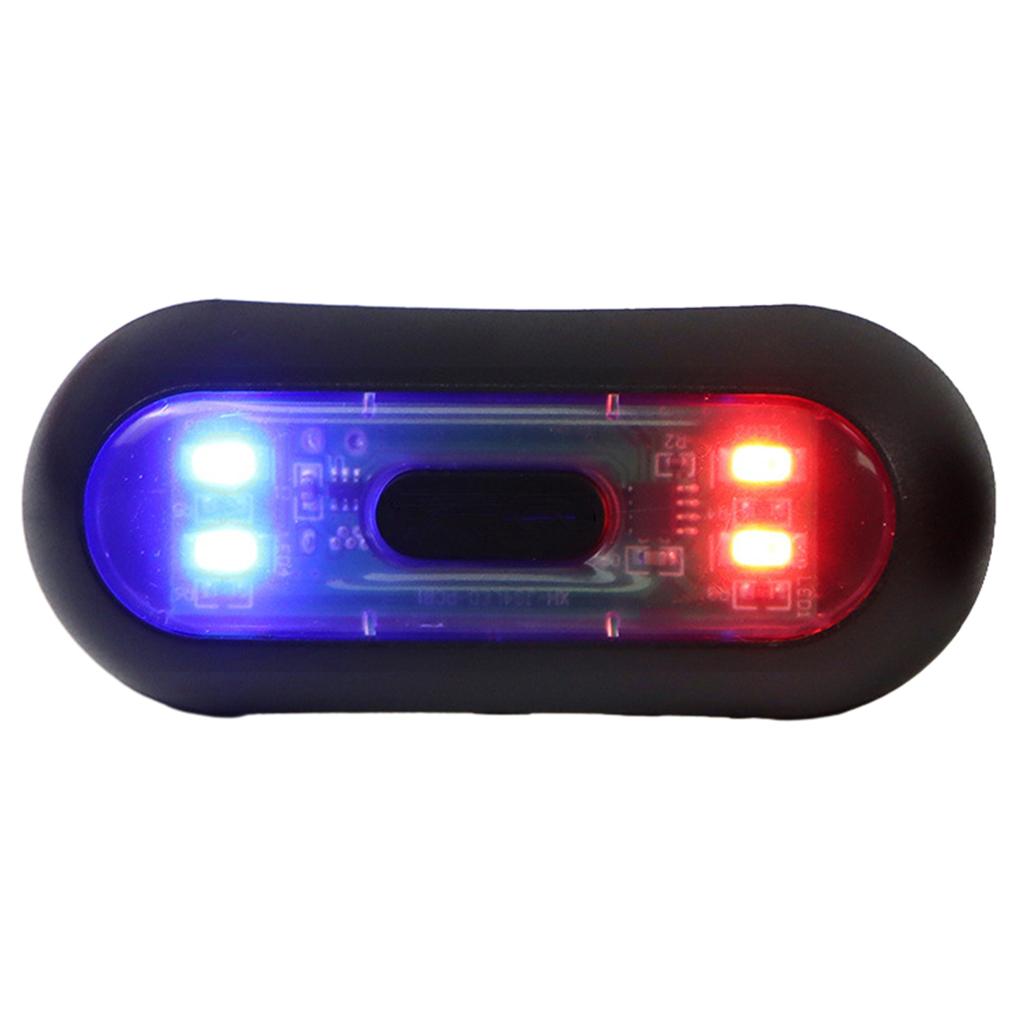Предупреждающий свет для мотоцикла, светодиодный умный фонарь для шлема, ночной сигнал безопасности для велосипедистов, универсальный задний фонарь для велосипедного шлема, аксессуары