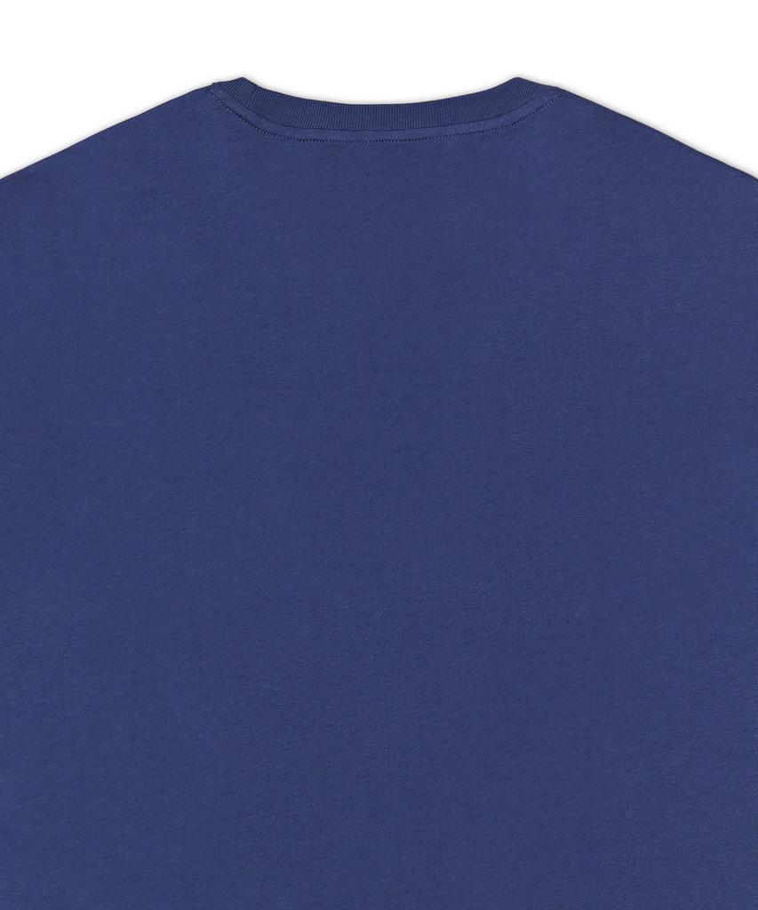 POLO RALPH LAUREN Классический крой Футболка из джерси с логотипом - Синяя