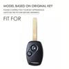 Силиконовый чехол-брелок с 2 кнопками для Honda Civic 2006-2011 Accord Crv 2003 2007 Jazz Hrv