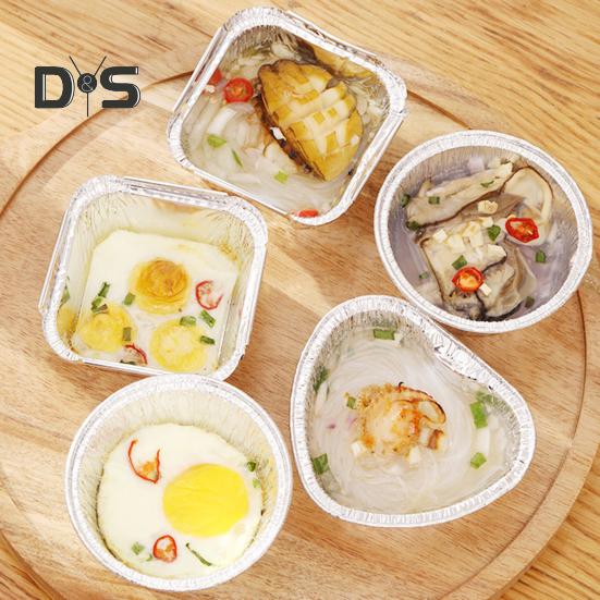 Антипригарные чашки для кексов, 20 шт., пищевые экологически чистые термостойкие водонепроницаемые чашки для кексов из алюминиевой фольги, вкладыши для выпечки, товары для дома