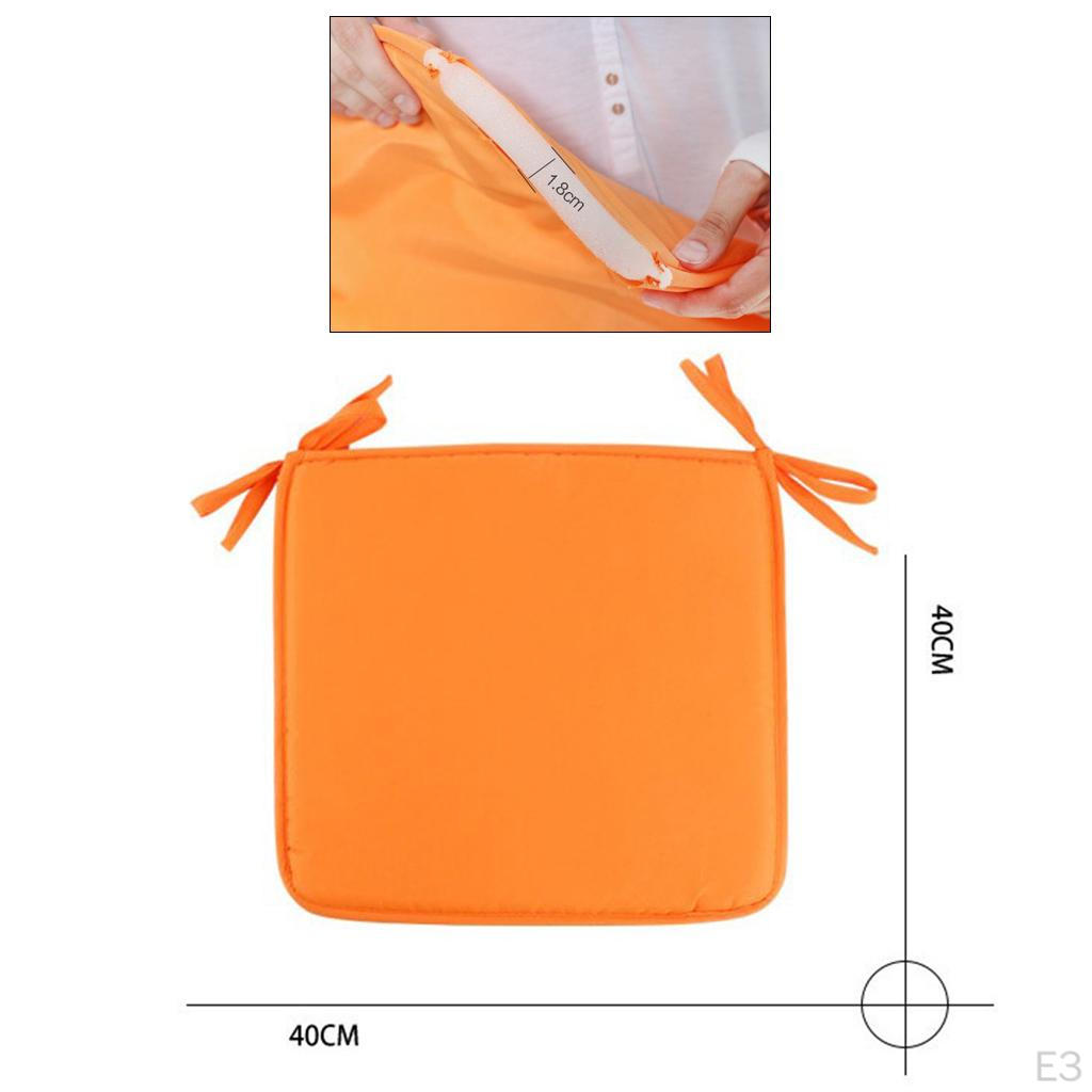 Comfort Cushion Pads With Ties For Home