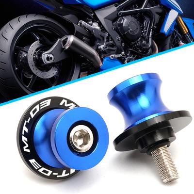 2024 НОВЫЙ FIT для YAMAHA MT03 MT-03 MT 03 2005-2024 Аксессуары для мотоциклов CNC SwingArm Катушки Слайдеры Подставка Винты Болты M6