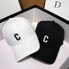 C Standard Spring and Autumn New Alphabet Versatile Casual Cap Women's Fashion Sunscreen Baseball Cap Trendy Hat Men's