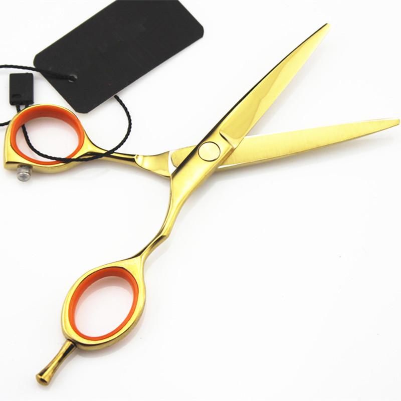 Профессиональные 5,5-дюймовые золотые ножницы для стрижки волос, филировочные парикмахерские ножницы Makas, ножницы для стрижки волос, парикмахерские ножницы