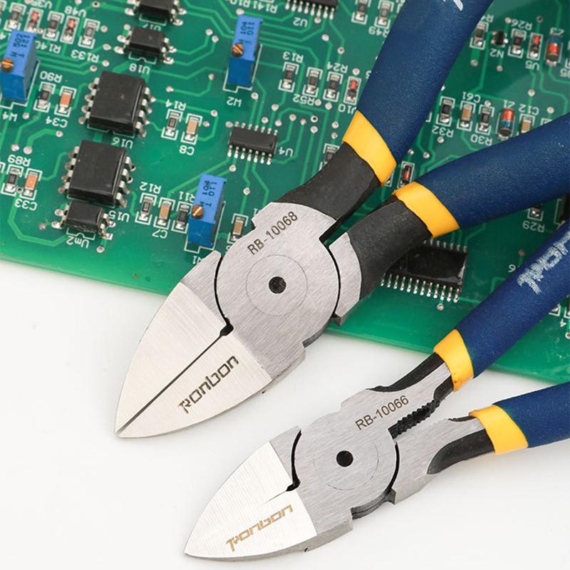 5/6/8 Дюймовые Профессиональные Кусачки для Резки Проволоки Бокорезы Кабельные Заусенцы Кусачки Электрики Сделай Сам Ремонт Ручные Инструменты