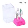 7 PCS /Box Electric Nail Files Nail Drill Bits Set Tungsten Steel Alloy Set Safety Polishing Grinding Heads Manicure Pedicure Tools