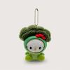 Cute Hello Kitty Broccoli Shrimp Plush Keychain Bag Charm Decoration
