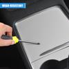 Car Center Console Cover Protector Leather Central Control Panel Sticker For Tesla Model 3 Model Y  2022 2023