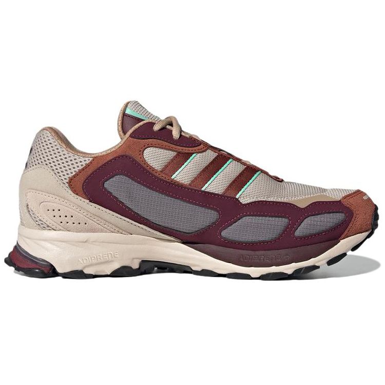 Adidas Originals Shadowturf Mesh Leather Suede Sports Running Retro Durable Low-Top Lifestyle Shoes Unisex Sneakers Purple Red HP7726