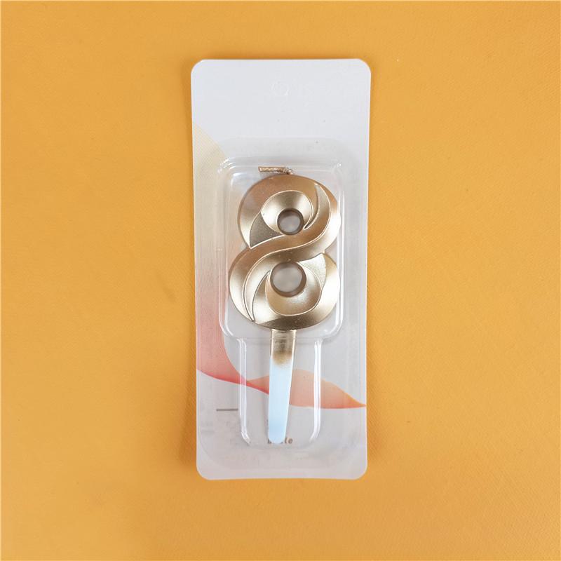 1PC For Anniversary Birthday Ornament 0-9 Digital Cake Topper Decoration Cake Candles Party Supplies