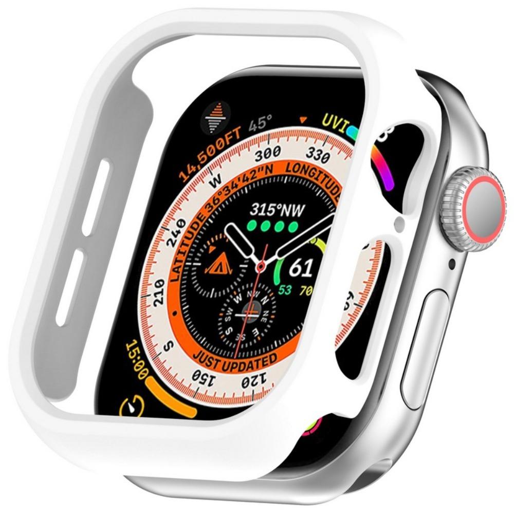 Жесткий PC бампер-чехол для Apple Watch Series 10 42/46 мм Защитная крышка для iWatch Антицарапина Ударопрочный Полый Полупрозрачный Каркас