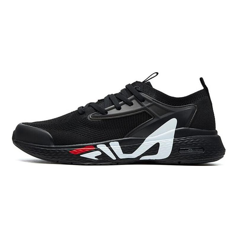 Fila Кроссовки мужские повседневные для бега Mind 3s Totem шнуровка ткань ТПУ низкий верх черный A12M122106FBK