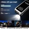 EAFC Портативный пуско-зарядное устройство для автомобиля 4000А Пик 12В, Power Bank, Инструмент для аварийного запуска автомобиля, для бензиновых двигателей до 10.0 л / дизельных до 6.0 л с умными зажимами