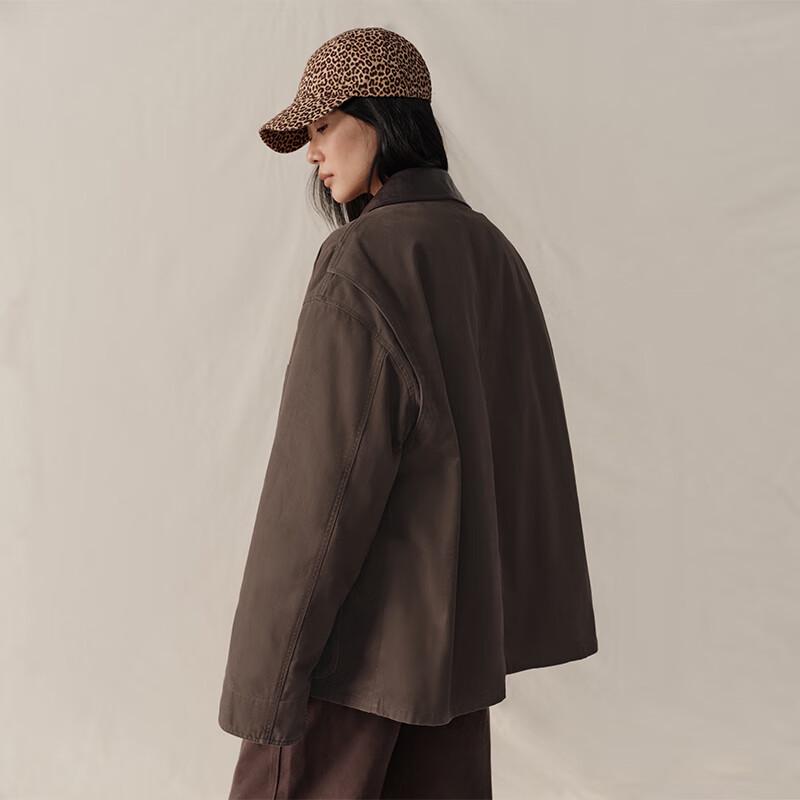 GREEN BELT Men's Lapel Patchwork Duck Down Jacket