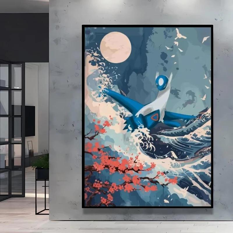 Pokemon Anime Poster HD Canvas Print Home Decor Painting Kids Wall Decoration Living Room Poster Canvas Wall Art