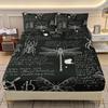 Bull Skull Western Cowhide Printed Sheet 3-Piece Set Yellow Sunflower Sheet Set 1-Piece Sheet 2 Pillowcases