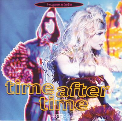 7-дюймовая пластинка HYPERSTATE Time After Time MAGS34 MG 1993 UK Dance Electronica Б/у