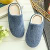 Women Autumn Winter Home House Slippers Soft Sole Pair Silent Plush Non-slip Wooden Floor Cotton Slippers Female Pantufa