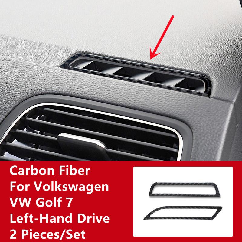 Автомобильный второй пилот, бардачок, бардачок, модификация крышки, накладка, полоски, наклейки для Volkswagen Golf 7, интерьер